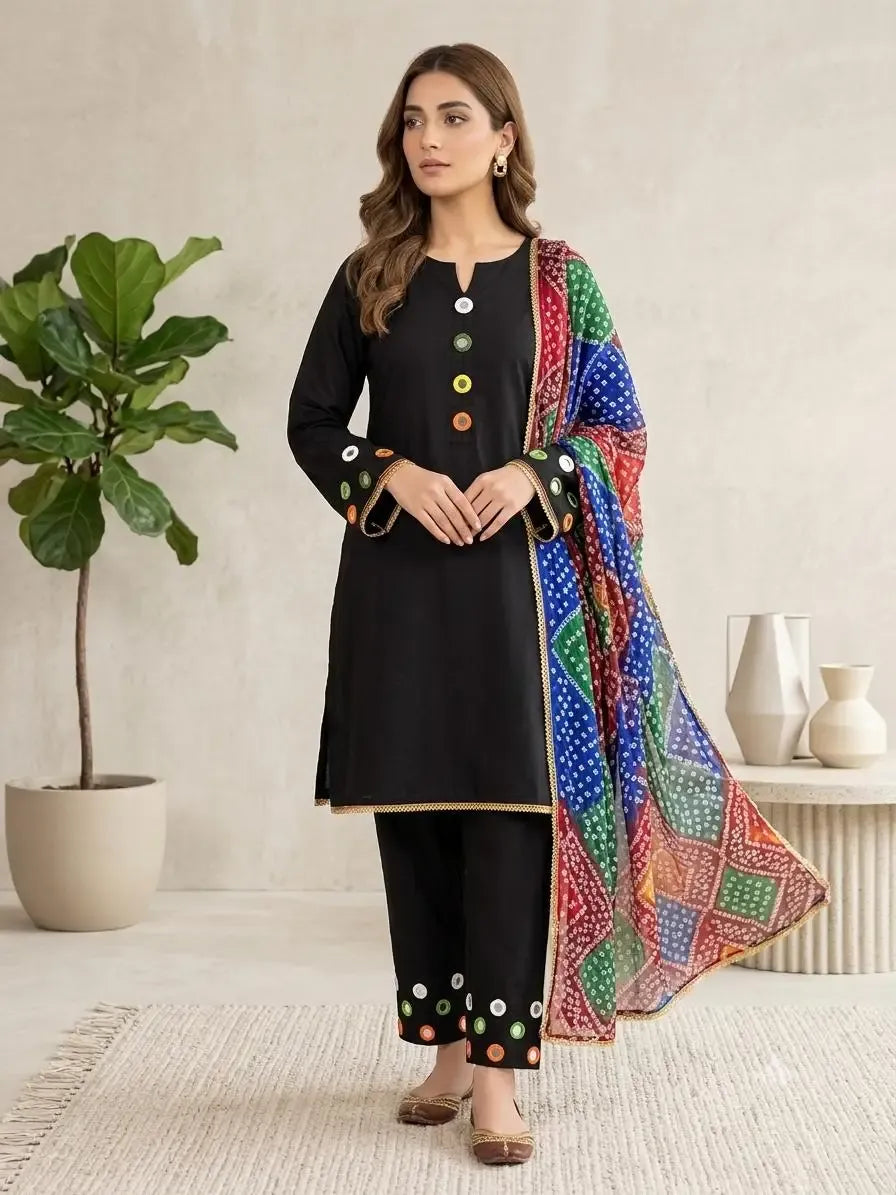 Malai Cotto 3 Piece Dress for Women