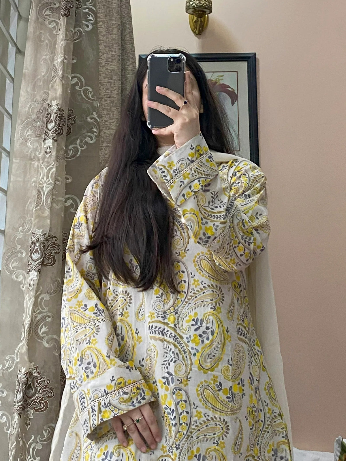 3 PIECE STITCHED LAWN PRINTED SUIT