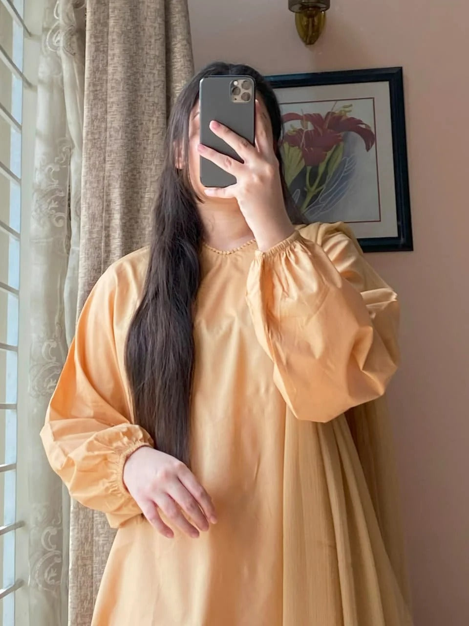 3 PIECE STITCHED WINTER CCOTTON PLAIN DRESS